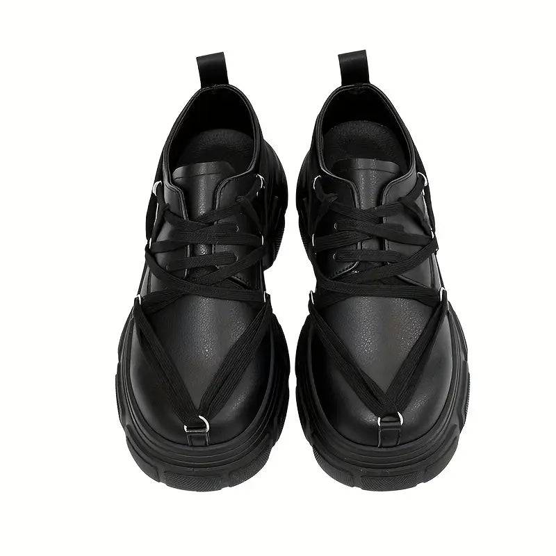 Hook Lace Ankle Boots Boots band merch