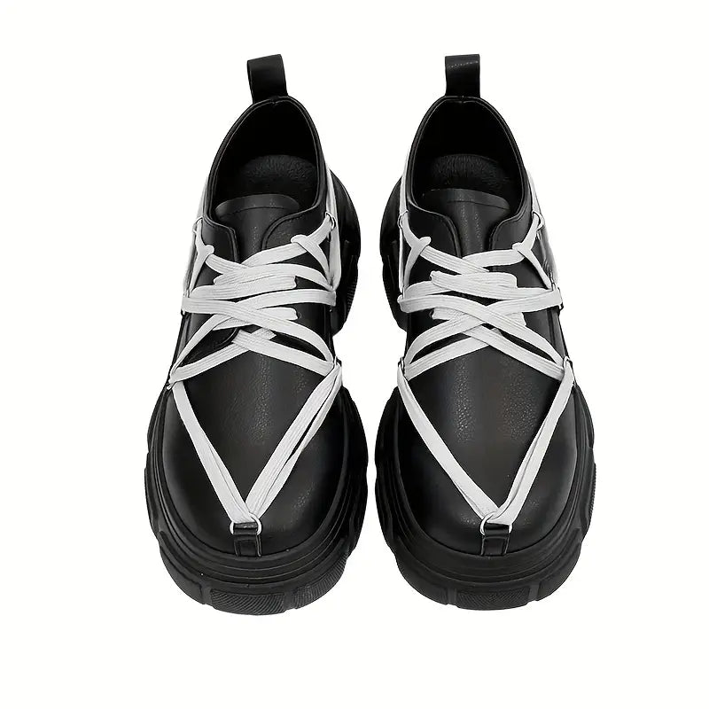 Hook Lace Ankle Boots Boots band merch
