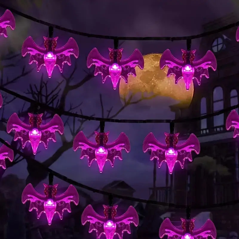 purple-bat-string-lights