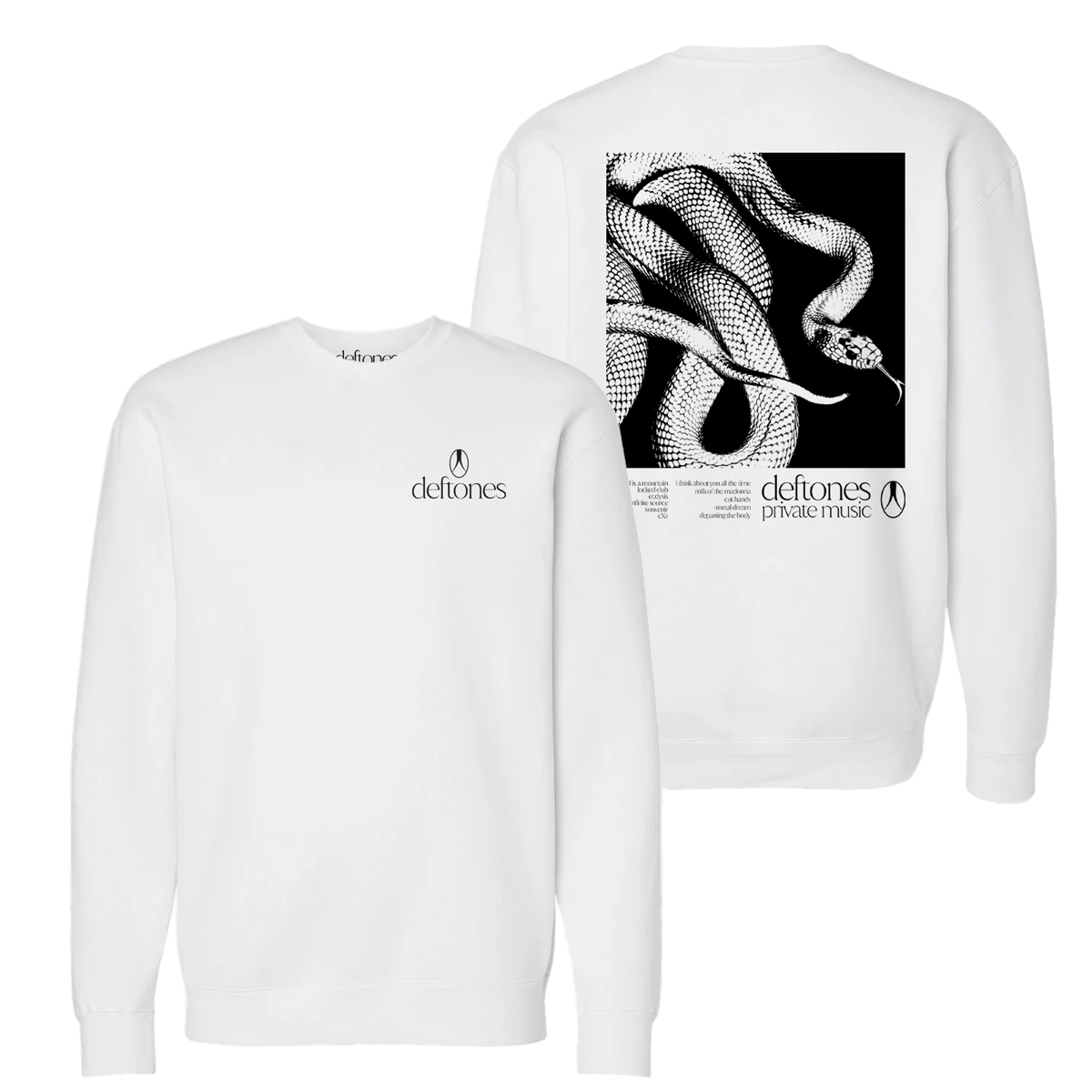 Deftones Sweater Hoodies & Sweaters band merch